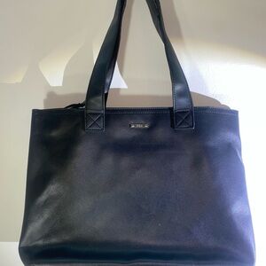 Moa Brand Black Purse Women Zips Classic Rare